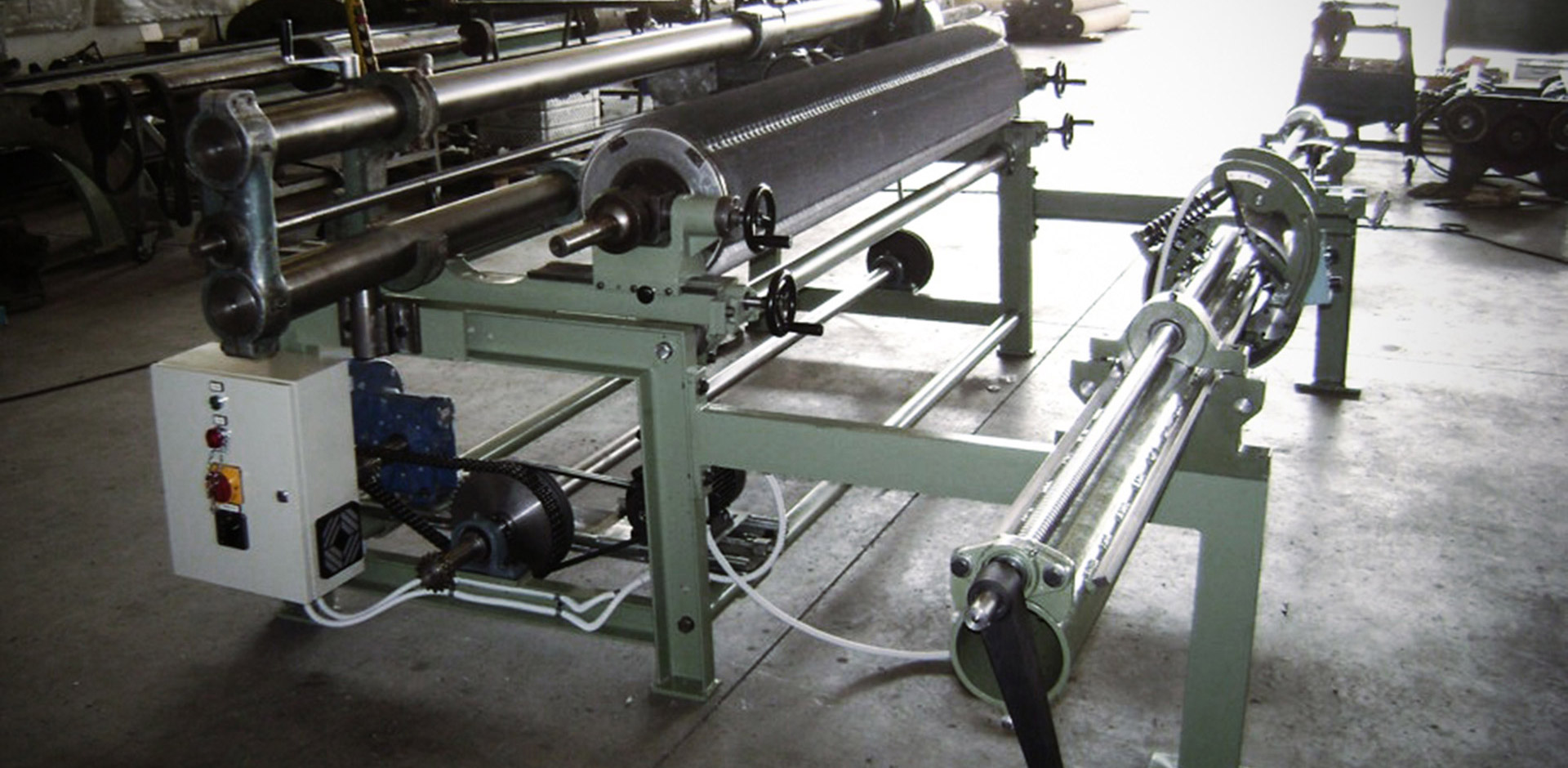 Grinding and mounting bench, Nuova Cosmatex / Monteleone Group